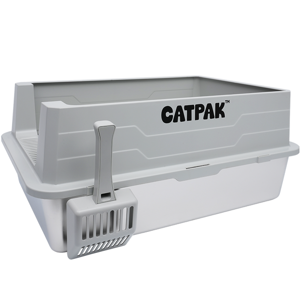 Large Stainless Steel Cat Litter Tray